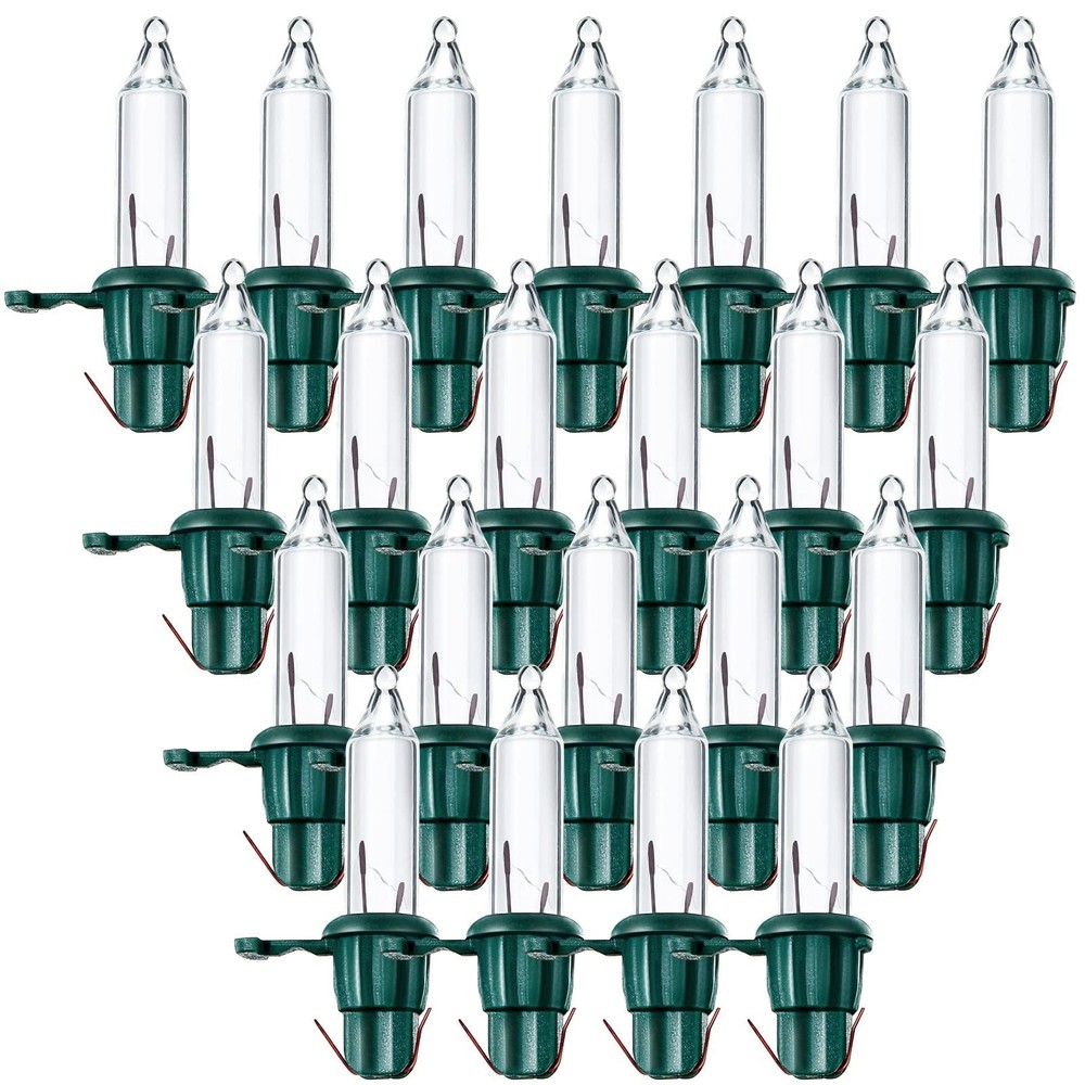 60 Count Christmas Tree Replacement Light Bulbs 2.5v 0.425 Watt Replacement Bulb