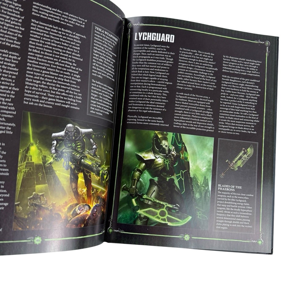 Codex: Necrons Hardcover | Games Workshop (2015) Great Condition - Warhammer 40k
