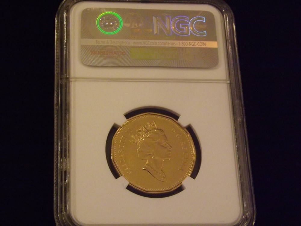2000 $1 Canada NGC SP 69