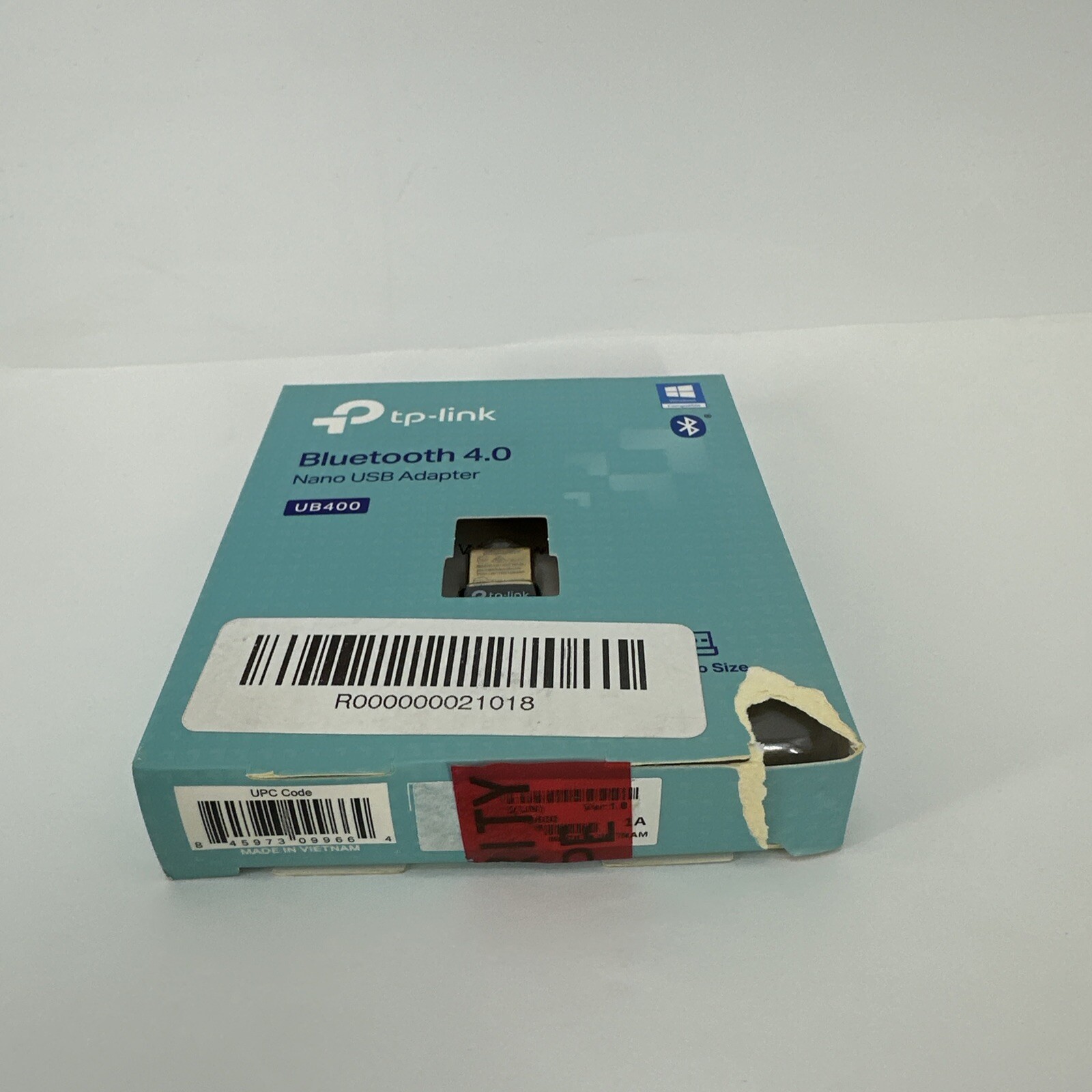 TP-Link UB400 Bluetooth 4.0 Nano USB Adapter (Windows 8/8.1/10) NEW OPEN BOX