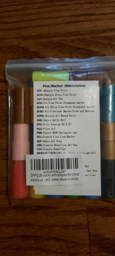 Pen Adapters For Circut