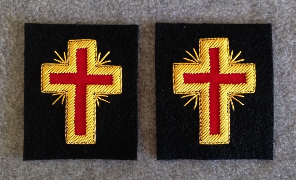 Past Commander in Bullion - 2" (Pair) - (PC2-B)