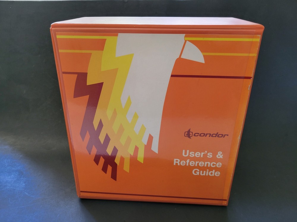 Vintage Condor 3 Database User's & Reference Guide 1983 - Condor Computer Corp