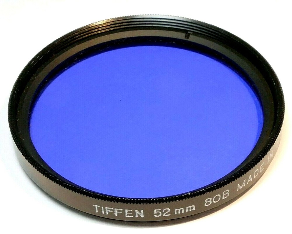 Tiffen 52mm Filter 80B Blue cooling