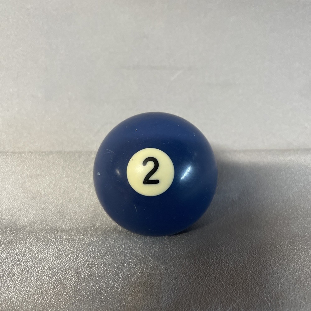 Replacement Pool Billiard Pool Ball #2 Ball 2 1/4” Diameter