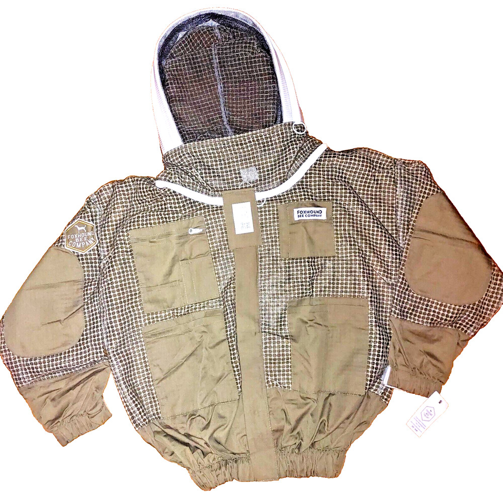 NWT Vented Bee Jacket FoxHound Bee Co. Professional Beekeeping Jacket size Small