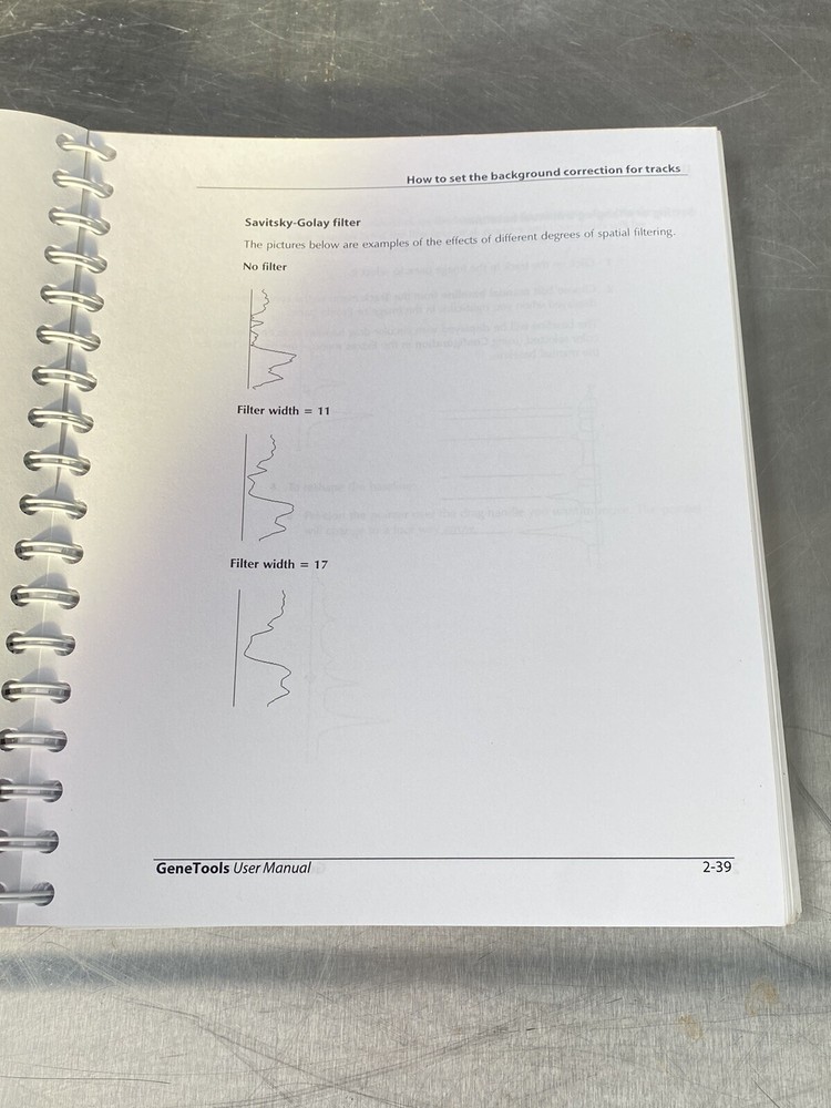 Hitachi Genetic Systems Gene Tools - Users Guide /Instructions Book