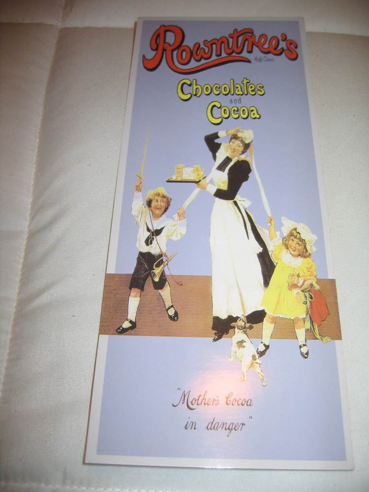 Rowntrees Chocolates Cocoa Print 4"x10"