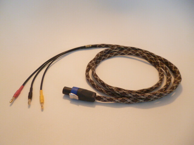 Schmitt Custom Audio Reference 100 High Level Subwoofer Cable fits Rel 10ft