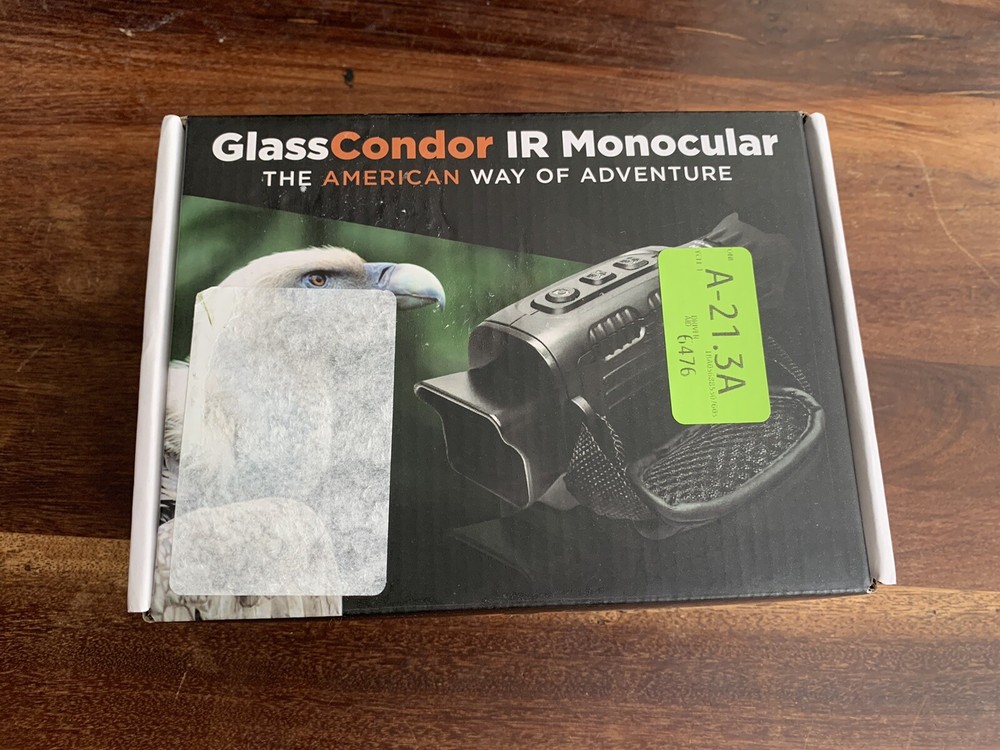 Glass Condor IR Monocular PRO CREATIVE XP Night Vision Scope Black