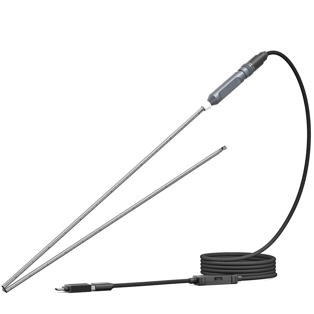 Teslong NTG200H Focus and Fold Borescope w/USB Connection, Silver, NTG200H