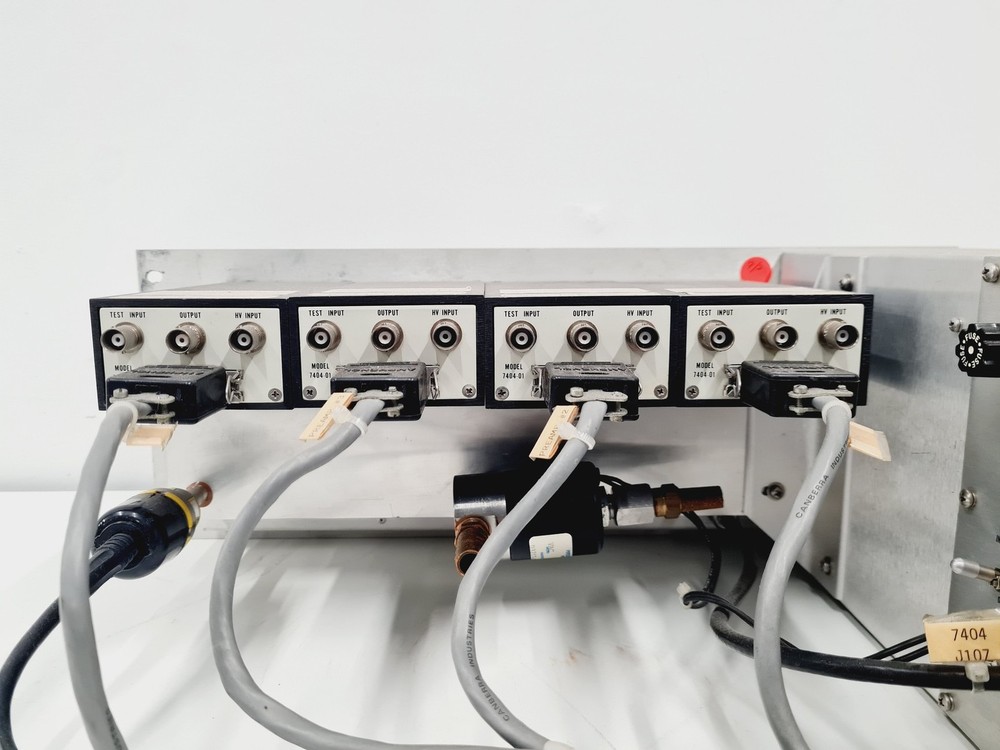 Canberra 7404 Alpha Spectrometer - 4 × 7404-01 Modules