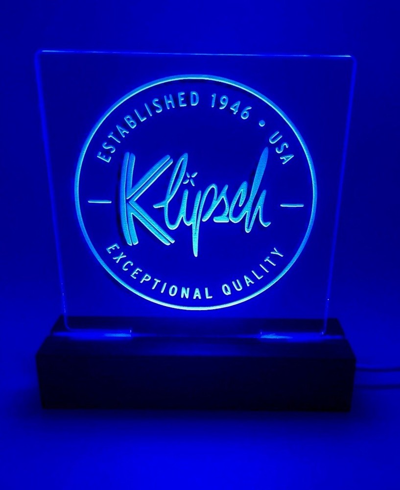 Klipsch Speakers Hifi Led Sign Audiophile