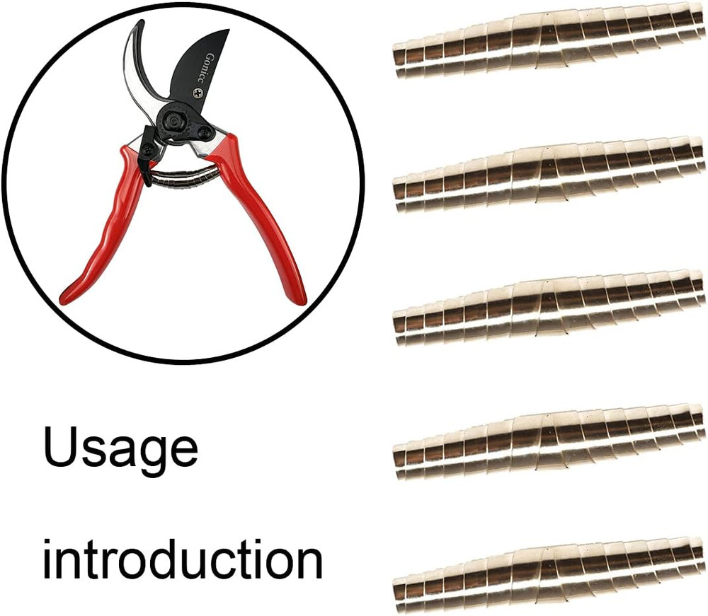 5 Pcs Pruner Replacement Springs Replacement Volute Springs Garden Pruner Spring