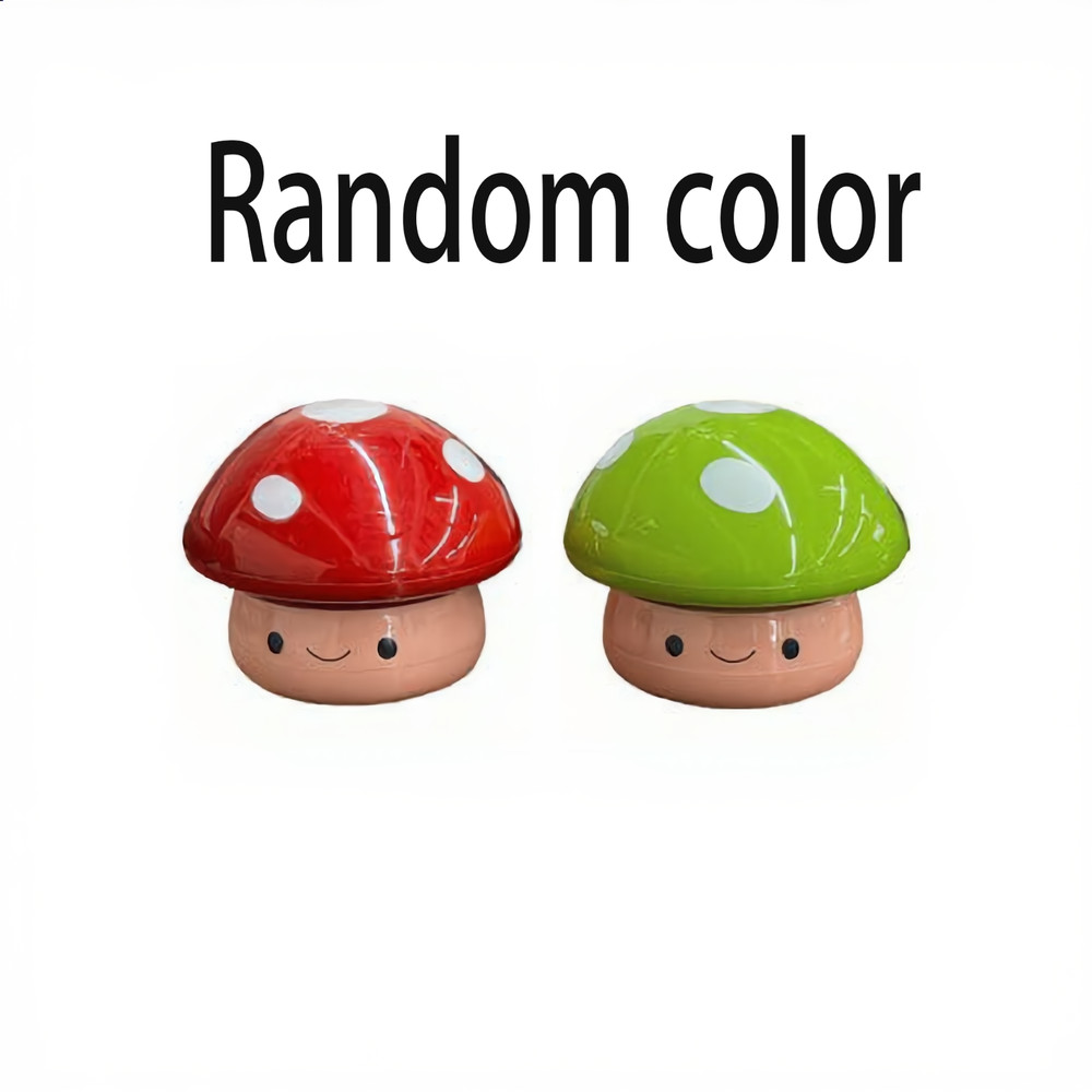 Smiling Mushroom Kitchen Timer 60 Minute Mechanical Countdown Cute Cooking Bake