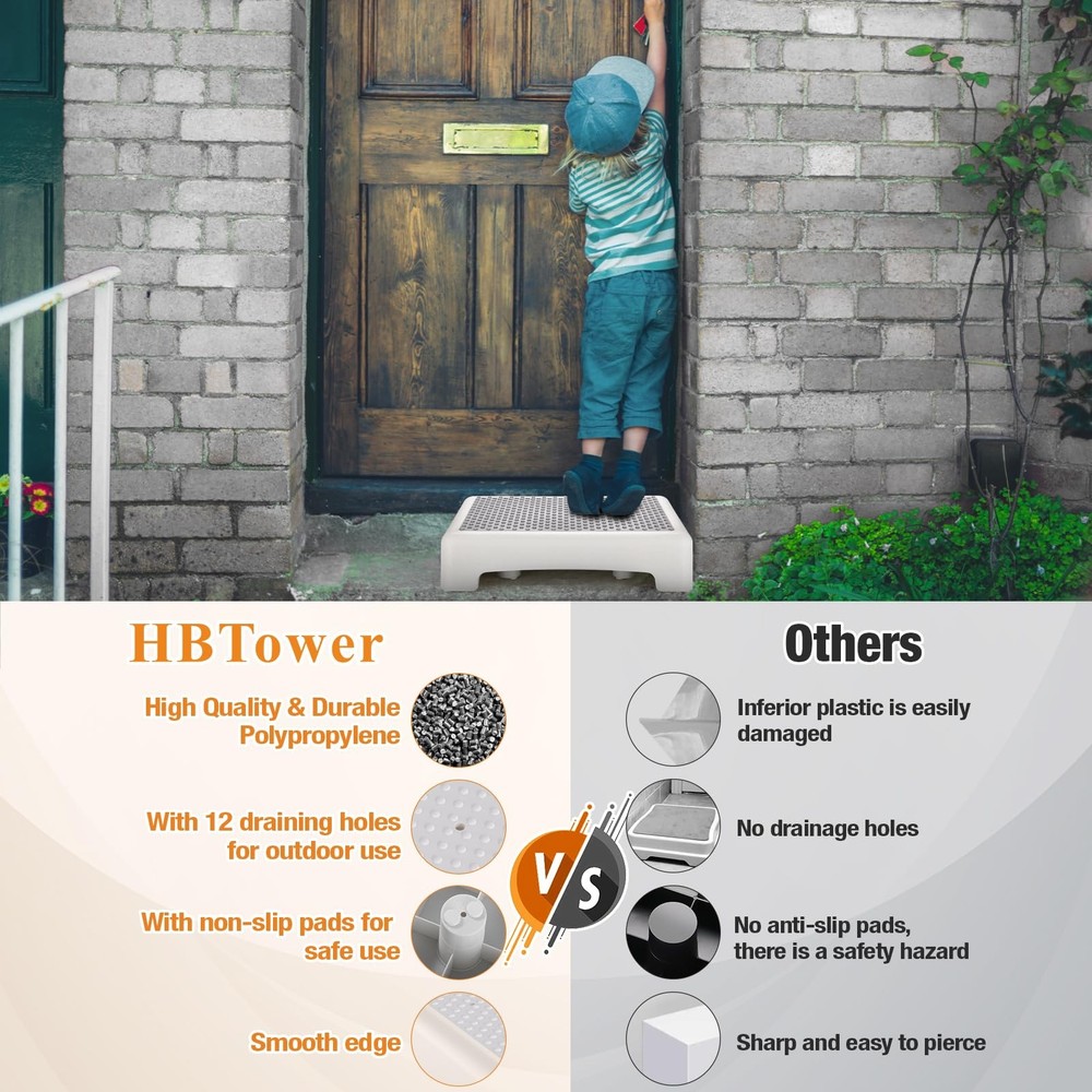 Step Stool, Mobility Step Stool for Adults & Seniors, Non-Slip Step Platform ...