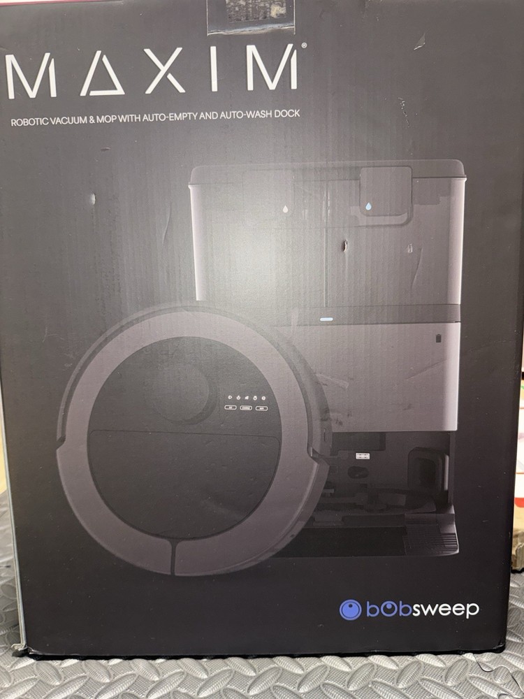 Bobsweep Maxim Robotic Vacuum & Mop Titanium Max 25 2050