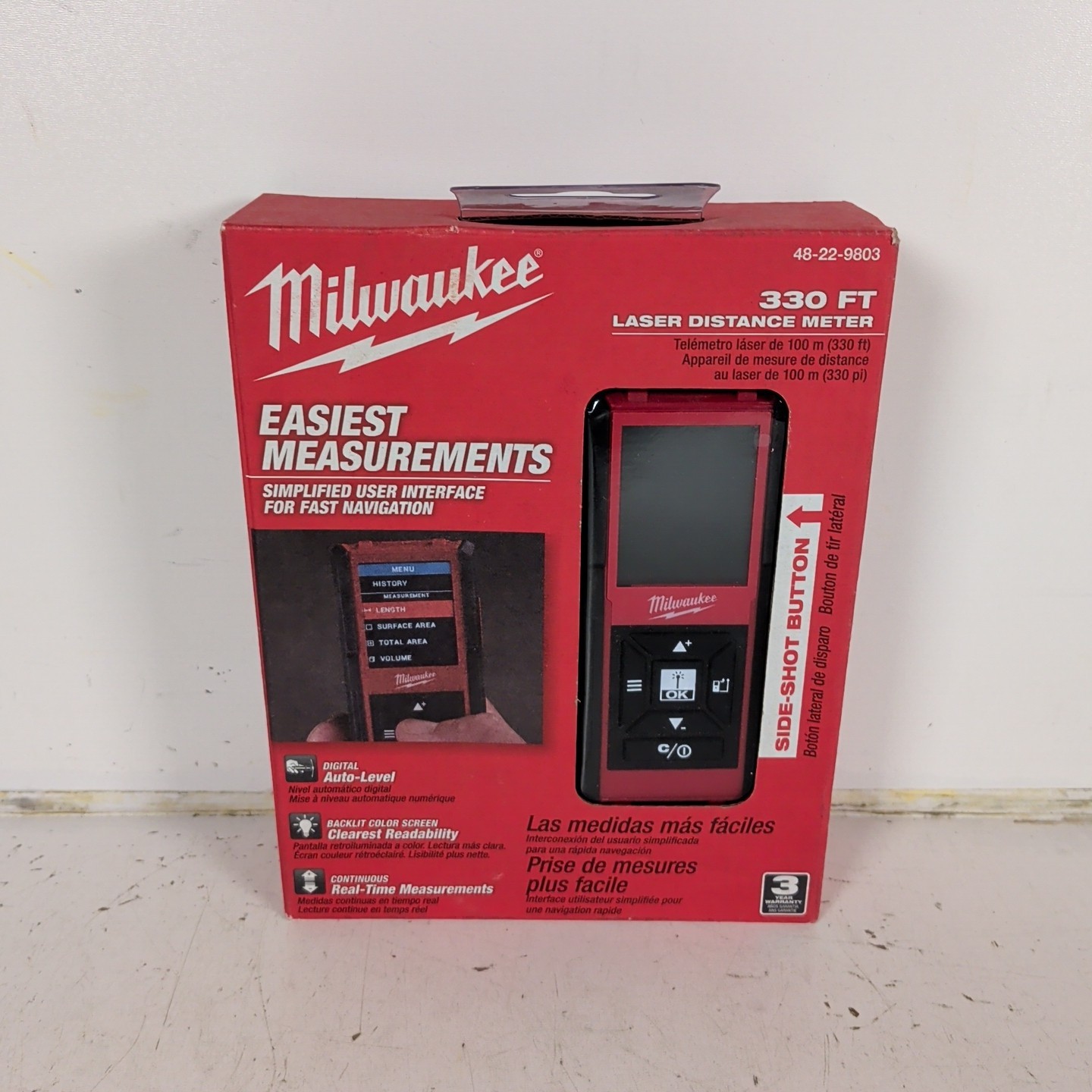Milwaukee 48-22-9803 330 ft. Laser Distance Meter