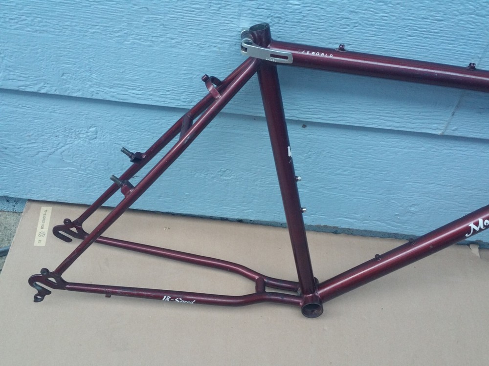 Vintage Old School 80s LeeWorld Mountain Sport ATB Frame + Fork Large