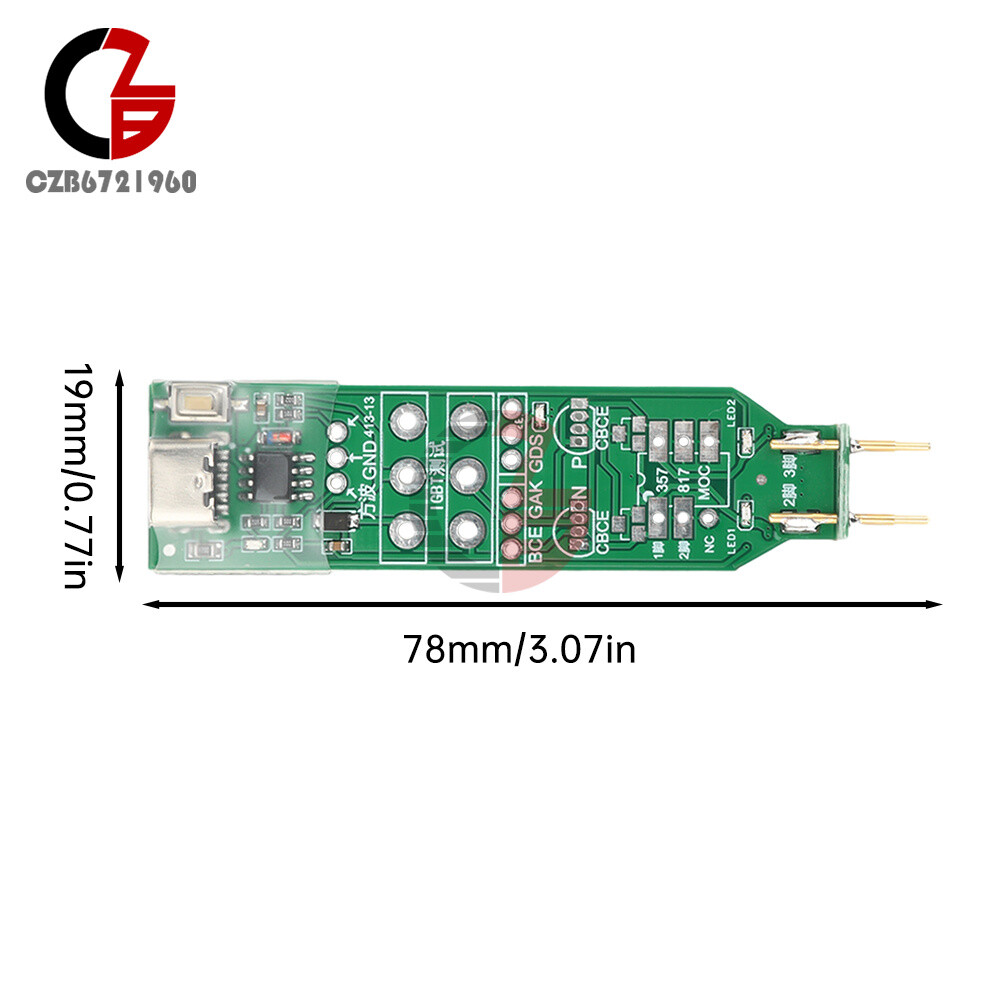 Multi-functional Optocoupler Tester Triode MOS tube IGBT Electronic Repair test