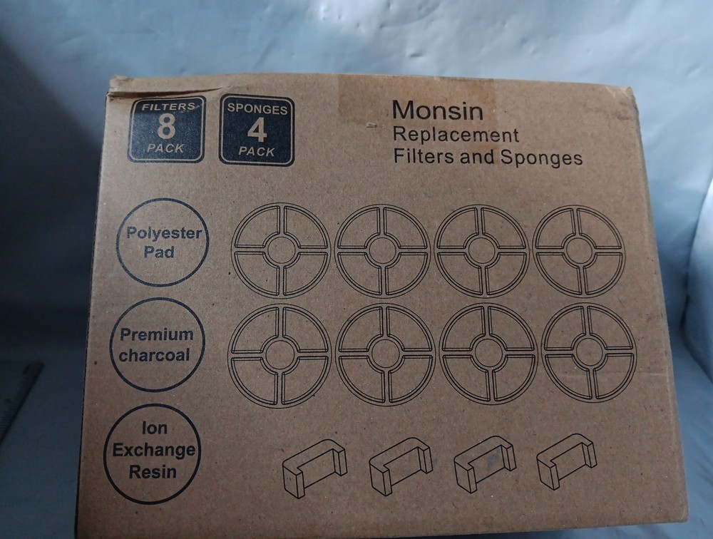 Monsin Replacement Filter And Sponges