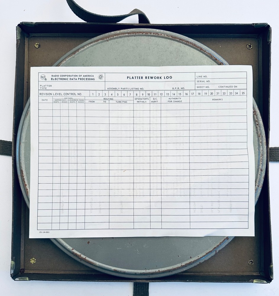 Vintage RCA Computer Systems 16mm Film Reel Early Mainframe Computing - 1960s