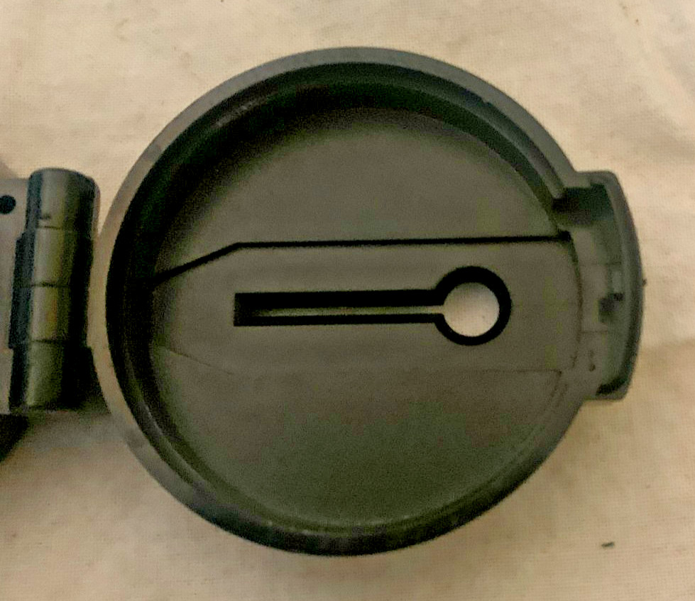 Vintage Engineer Lensatic Compass ~ Plastic case - Made in Taiwan