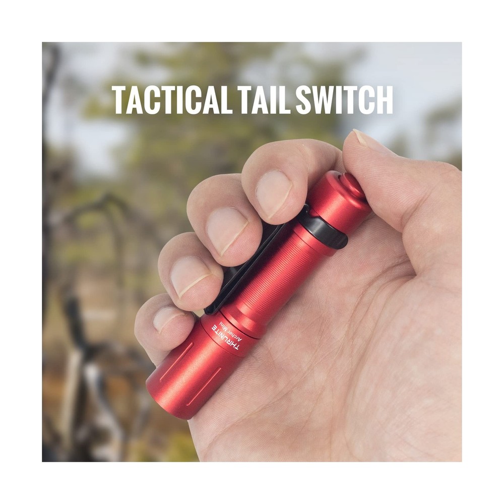 ThruNite EDC Flashlight Archer Mini, 405 Lumens Tail Switch LED Fla... Fast Ship