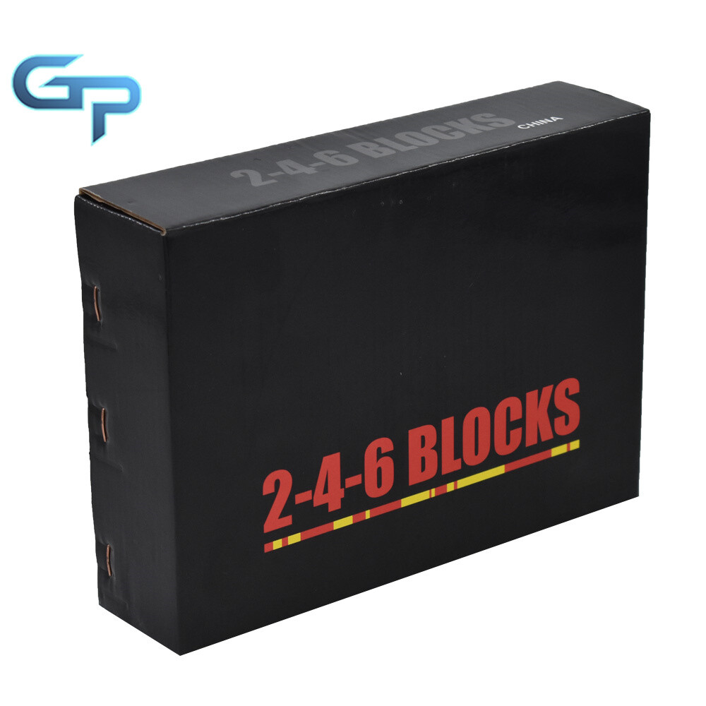 2-4-6 Blocks 23 Holes Matched Pair Machinist 246 Jig Ultra Precision .0002"