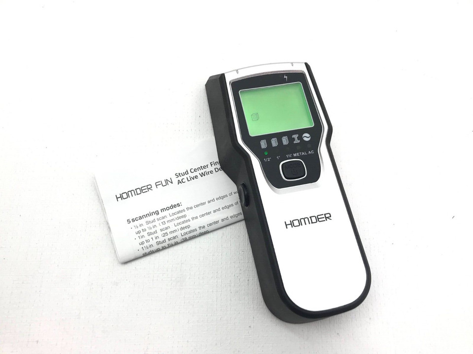 Homder Fun Stud Finder Model: TH560 - LCD Display - Stud Finder Tool