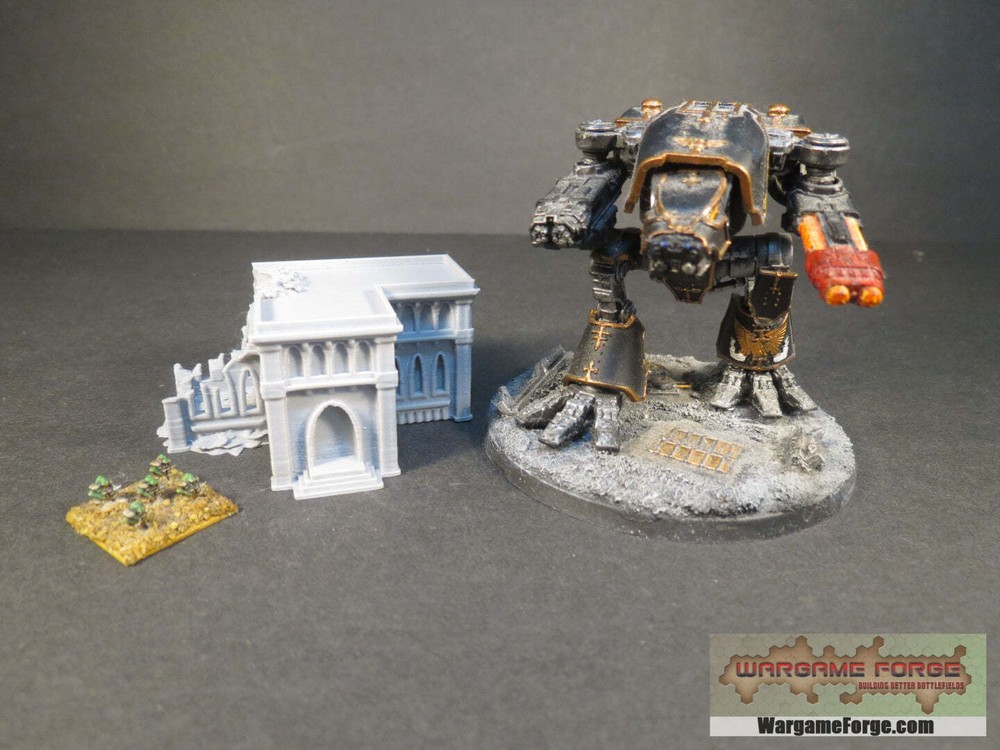 Gothic Ruined Building 5 GR005 - Wargame Forge