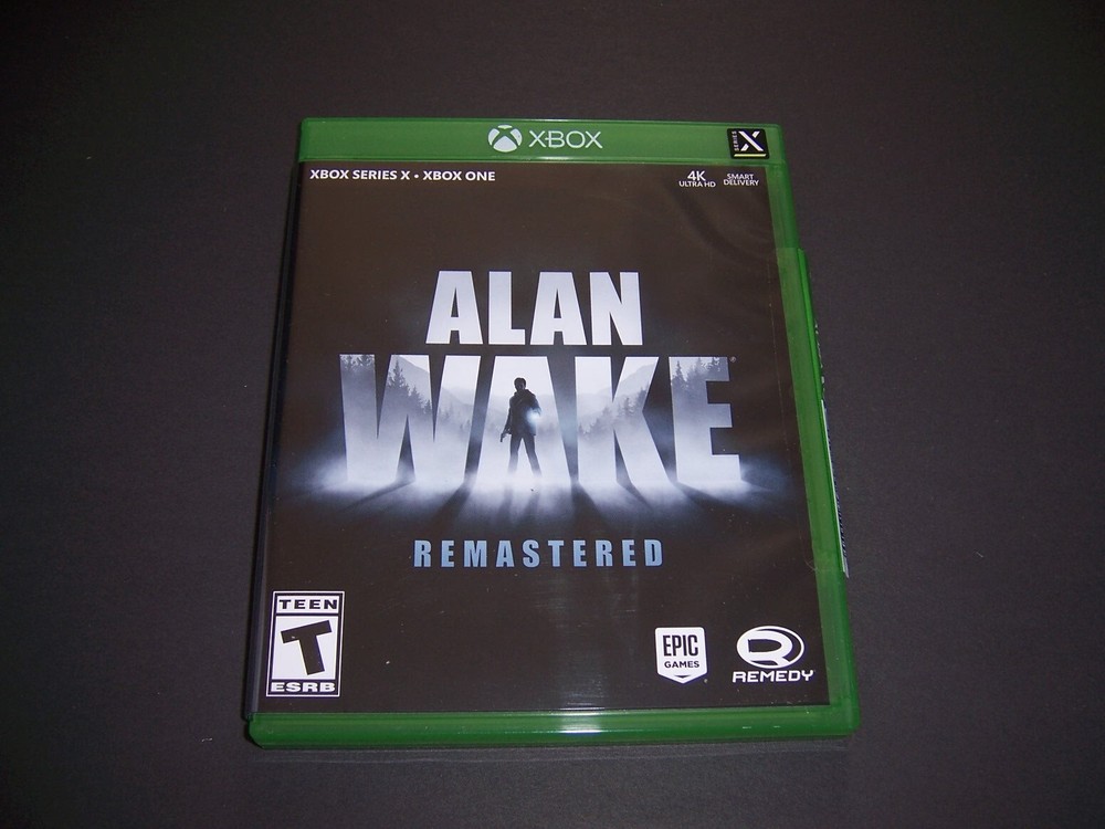 Alan Awake Remastered Xbox One Xbox Series X|S  *CASE ONLY* Authentic