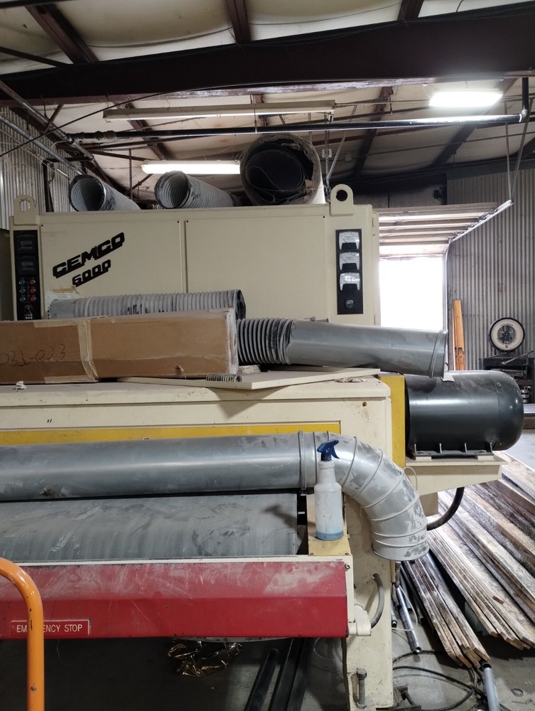 54" Cemco 6000 cu162 planner and sander