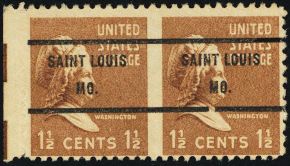 805b, Mint NH Imperforate Between Error Pair * Stuart Katz