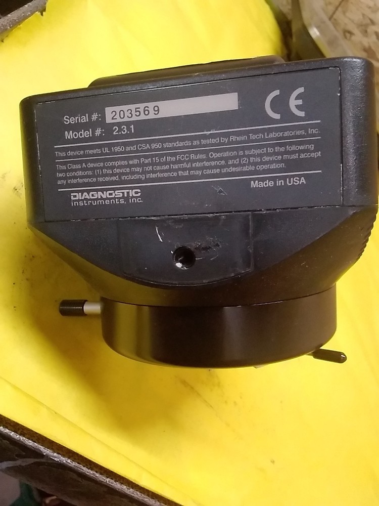 Diagnostic Instruments Spot RT Slider Model 2.3.1 Microscope Camera Made in USA