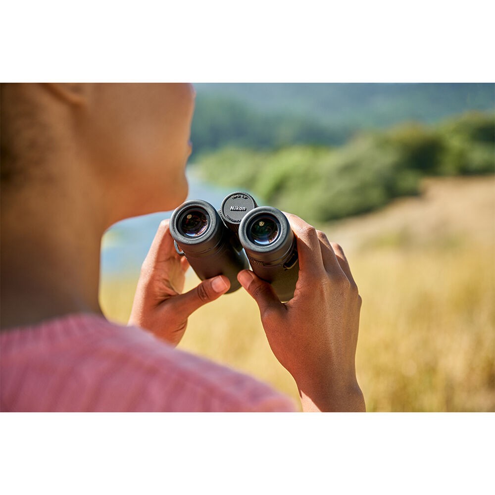 Nikon 8x42 Monarch M7 Binoculars Bundle With Neck Strap + Backpack And More