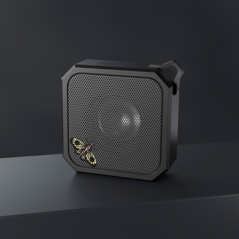 Bluetooth Speaker with Moth Design