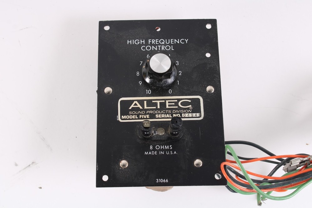 Altec Model Five High Frequency Control Assembly