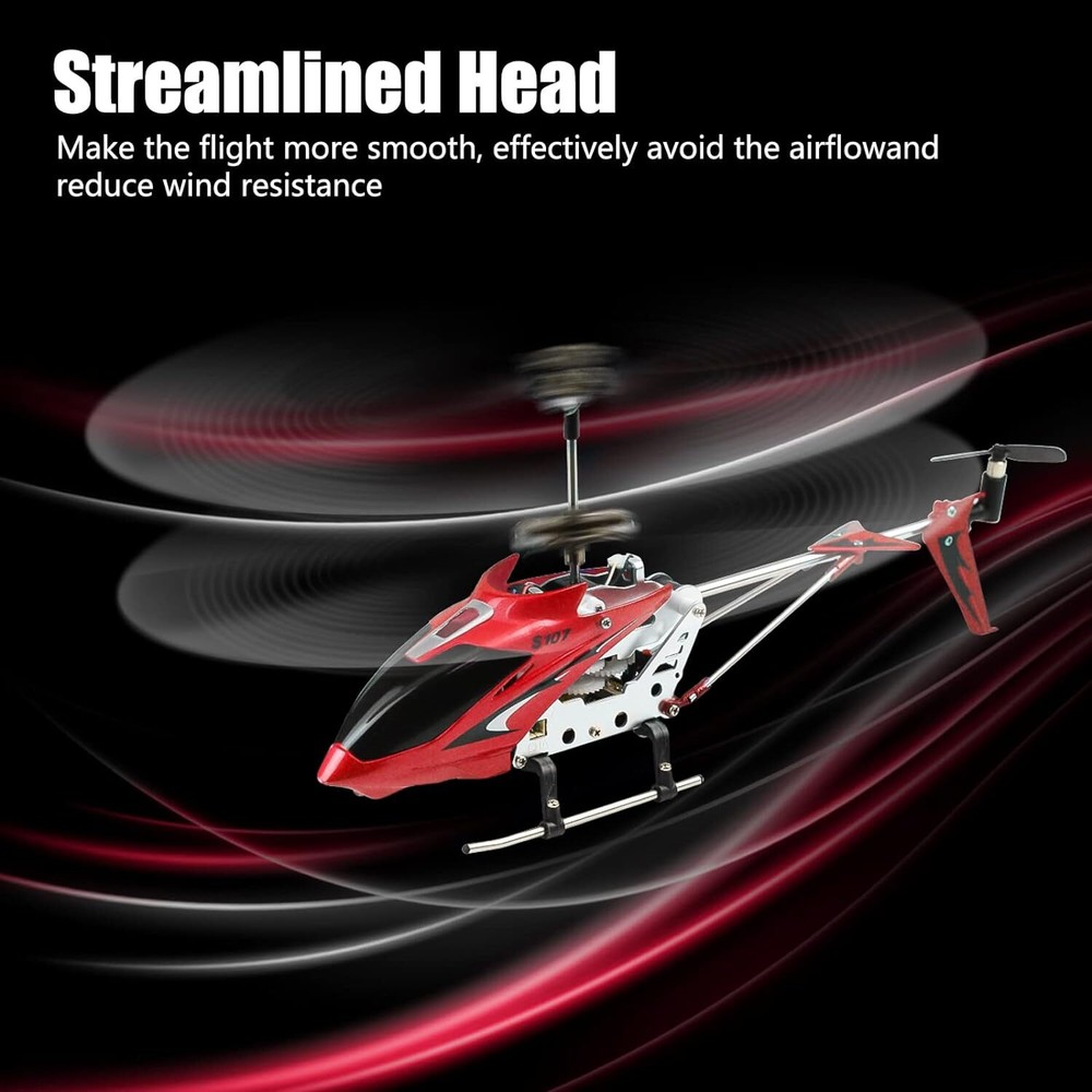 Mini RC Helicopter - 3CH Precise Remote Control Gyro System Flexible Blades