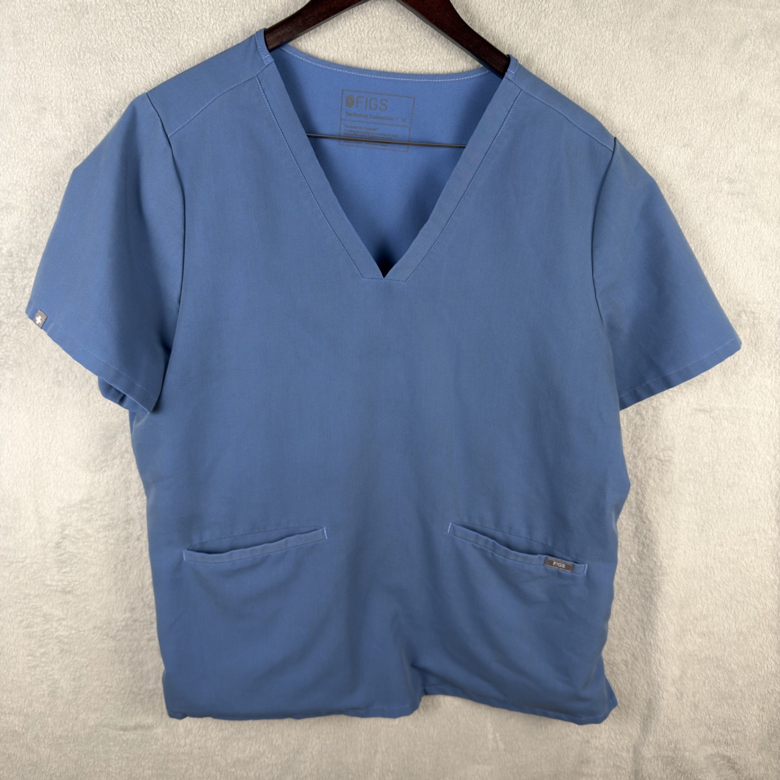 FIGS Scrub Set Women's XL Three-Pocket Scrub Top Yola Pants (DYED- PLEASE READ)