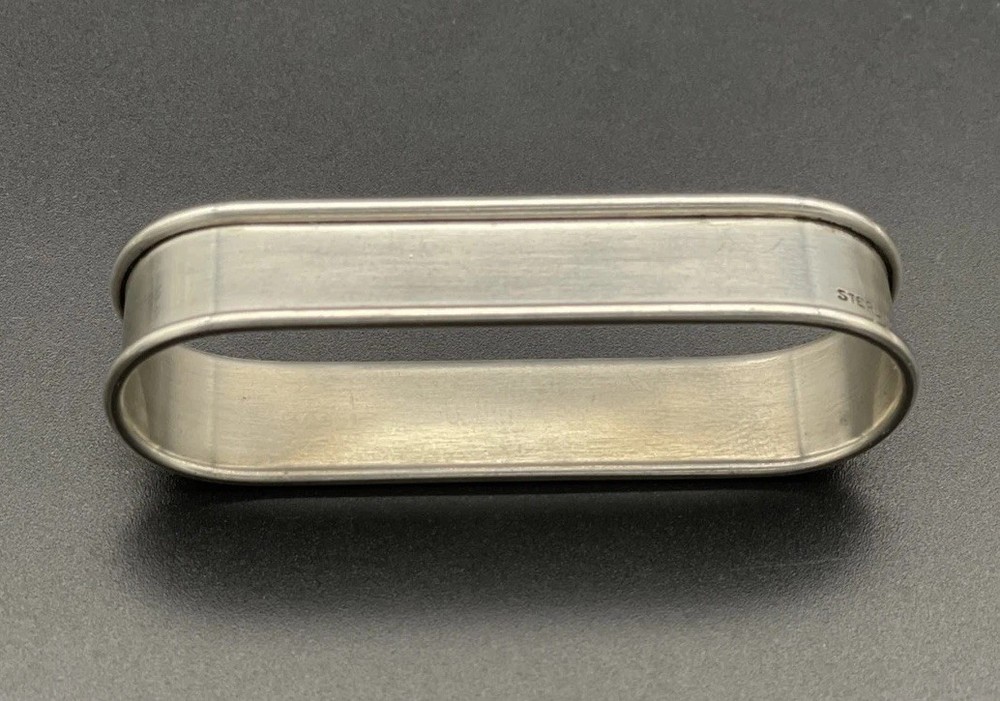 Blackinton Sterling Silver Napkin Ring Name Engraved “Bill”