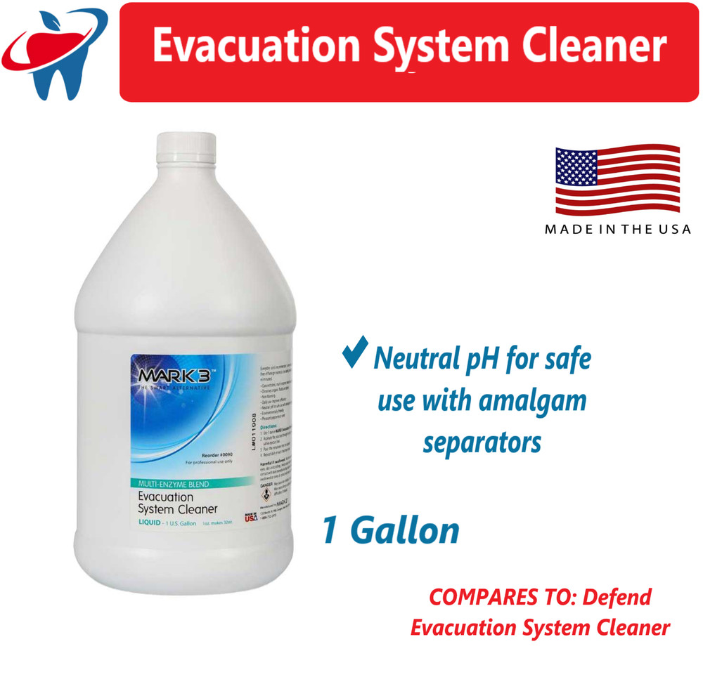Evacuation System Cleaner Liquid 1 Gallon - Multi Enzyme Blend, Neutral pH