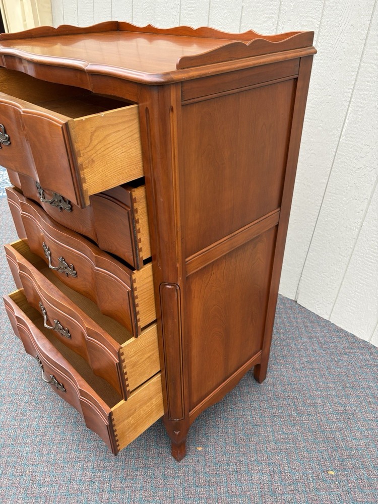 67137 JOHN WIDDICOMB Cherry High Chest Dresser