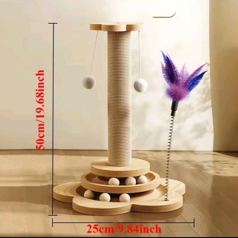 car sisal scratching board