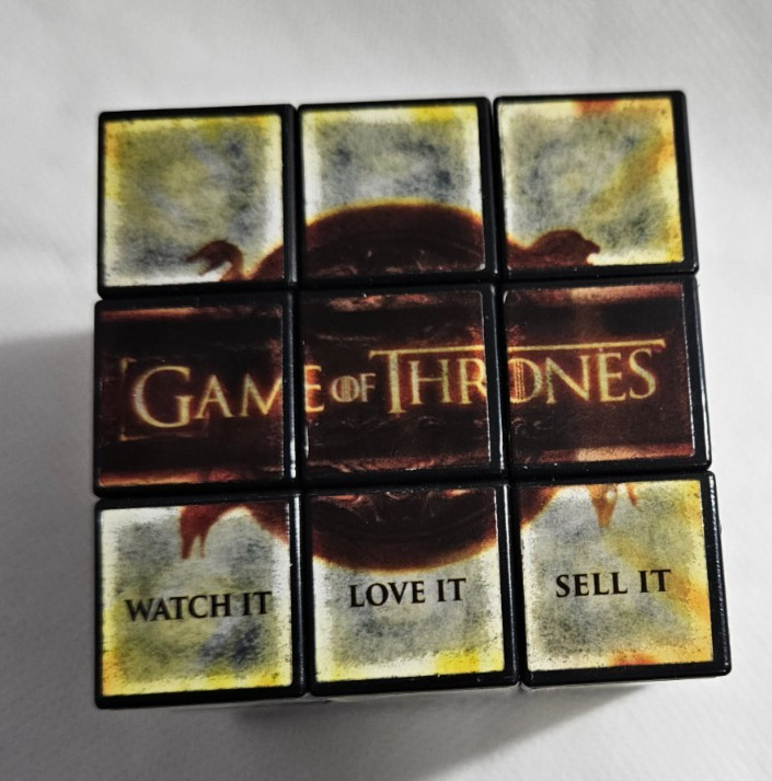 HBO Game of Thrones Rubix Cube NEW