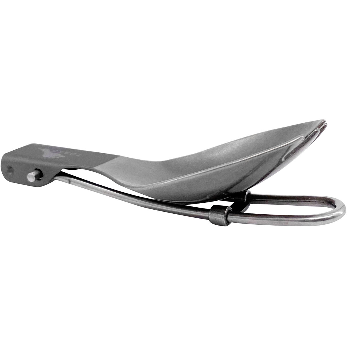 TOAKS SLV-16 Titanium Small Folding Spork for Camping