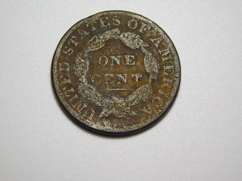 US COINS 1831 CORONET HEAD LARGE CENT