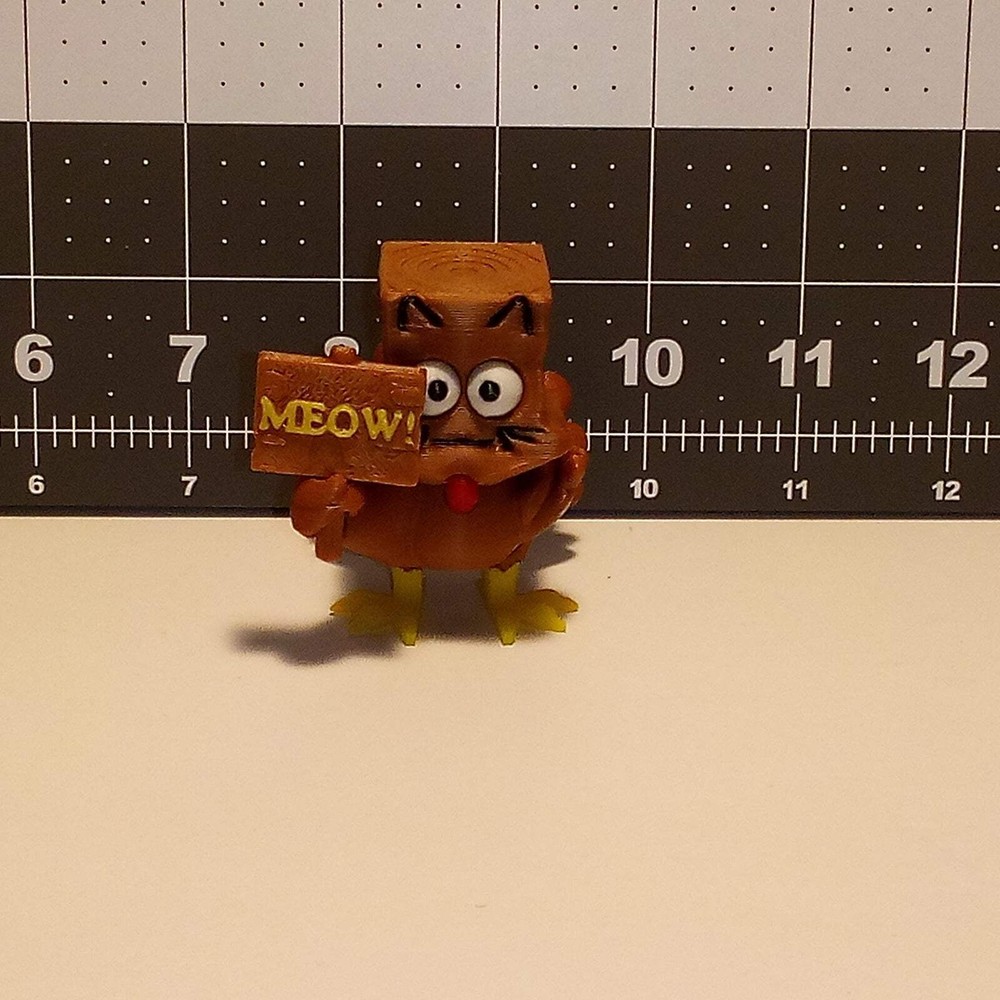 3D Printed Meow Turkey