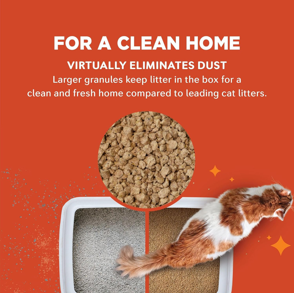 Low Tracking & Dust Control Multiple Cat Unscented 8-Pounds - Natural Ingredient