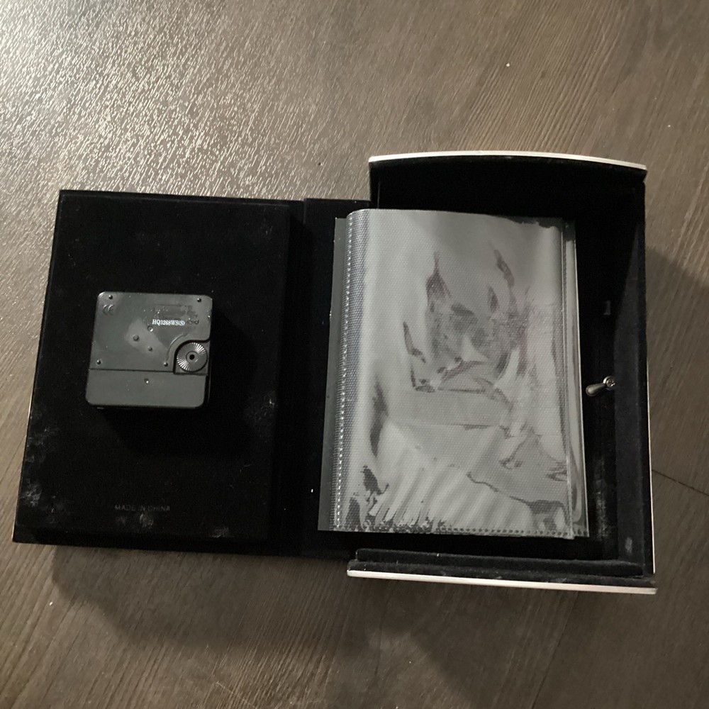 Genesis Picture Frame Collection Clock by Bulova